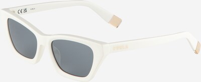 FURLA Lunettes de soleil 'SFU777' en or / noir / blanc, Vue avec produit