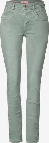 STREET ONE Slim fit Jeans in Green: front