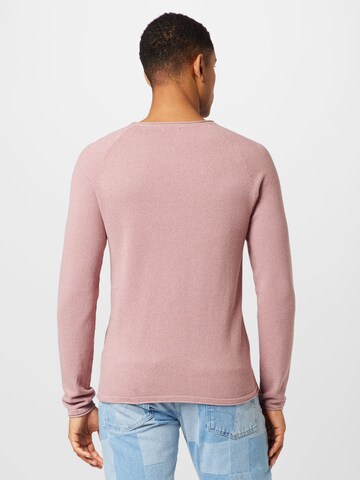 JACK & JONES Klasický střih Svetr 'JJEHill' – pink