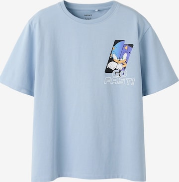 Maglietta 'Sonic' di NAME IT in blu: frontale