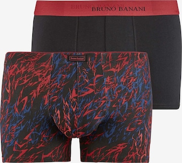 BRUNO BANANI Boxershorts in Rood: voorkant