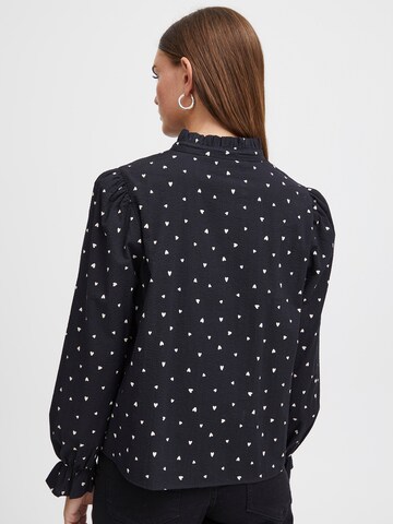 ICHI Bluse 'IH QWISSA' in Schwarz