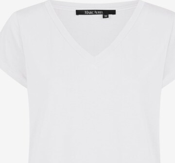 MARC AUREL Shirt in White: front