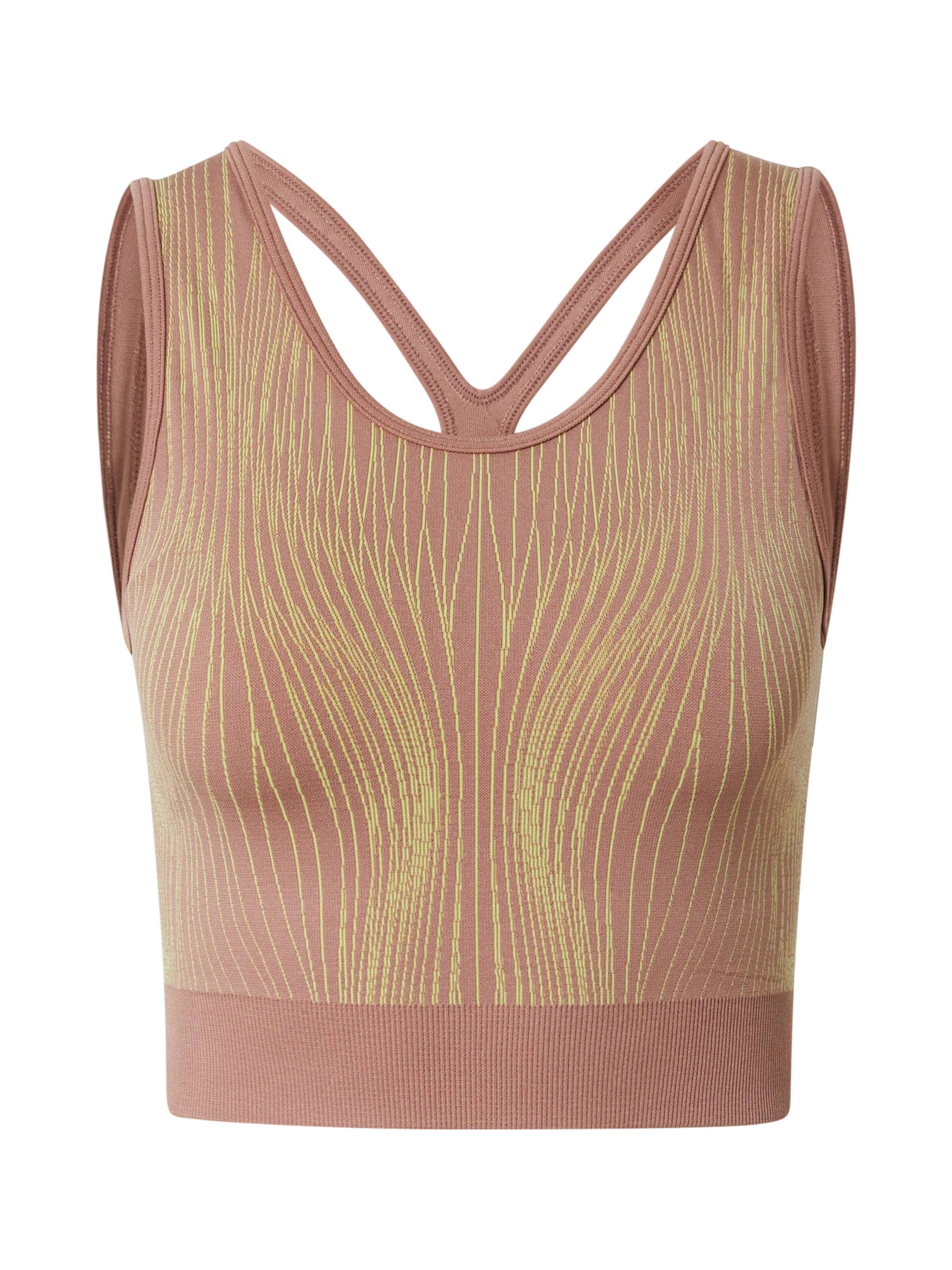 NIKE Top desportivo em amarelo / rosa escurecido, Vista do artigo