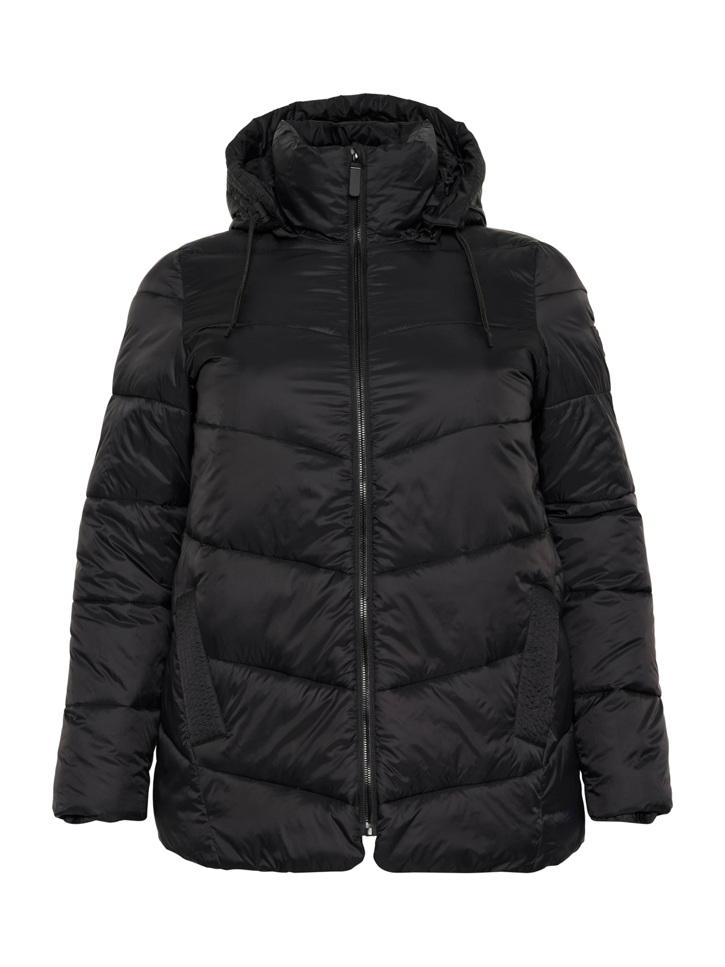 Veste d’hiver 'KCSusanna' KAFFE CURVE en noir : devant