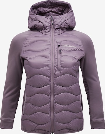 PEAK PERFORMANCE Outdoorjas in Lila: voorkant