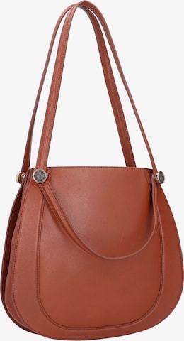 Borbonese Handbag 'Arquette' in Brown