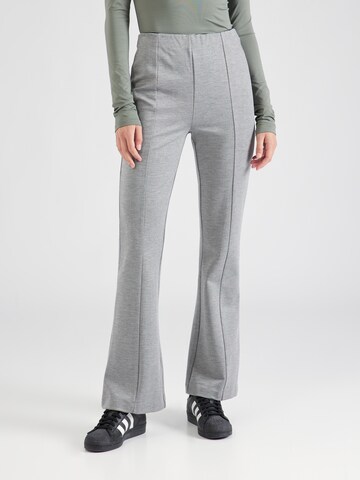 ABOUT YOU Regular Trousers 'Sophia Trousers' in Grey: front