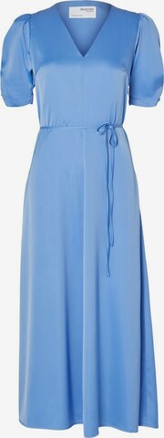 Robe SELECTED FEMME en bleu : devant