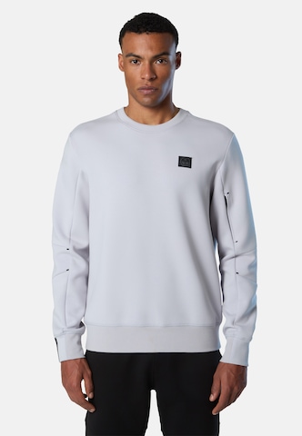 Sweat-shirt 'Tauchgewebe' North Sails en gris : devant