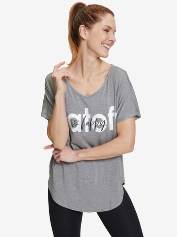 Betty Barclay Oversized Shirt in Grey: front