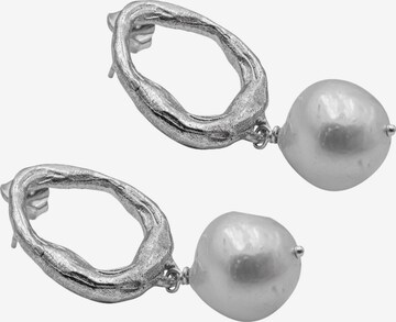 Haze&Glory Earrings 'La Pearl' in Silver