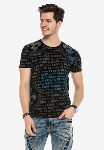 CIPO & BAXX T-Shirt in Schwarz
