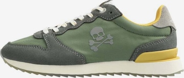 Scalpers Sneaker 'Insignia' i grön: framsida