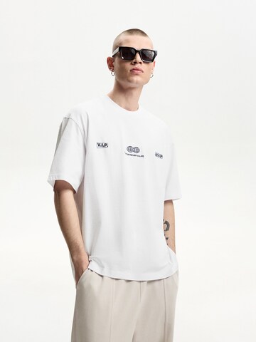 Bershka Shirt in Wit