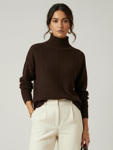 Pull-over 'Gabriella' WEARABLE STORIES en marron