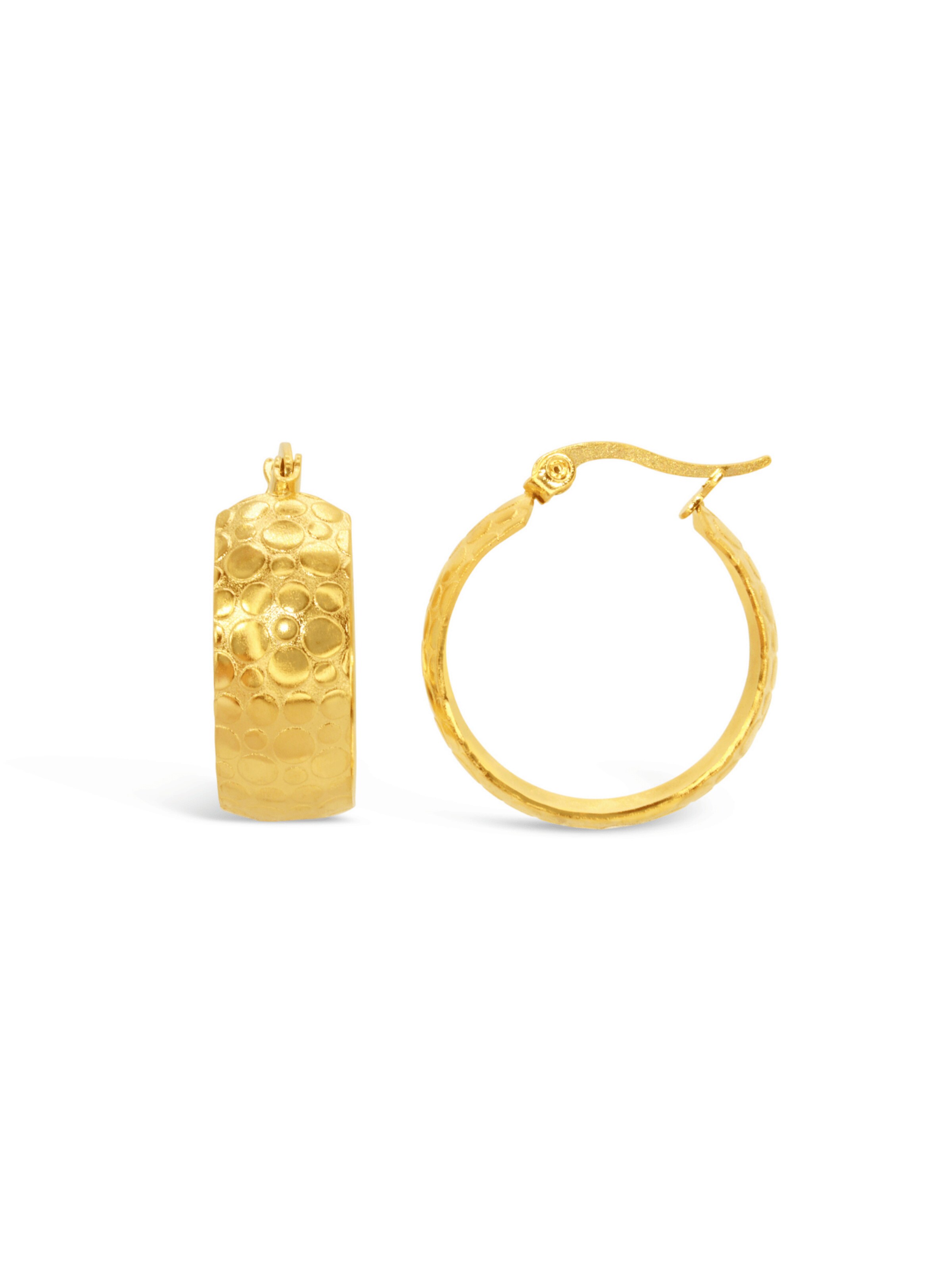 ARS-ARGENTI Ohrringe 'LOLA' in Gold: Vorderseite