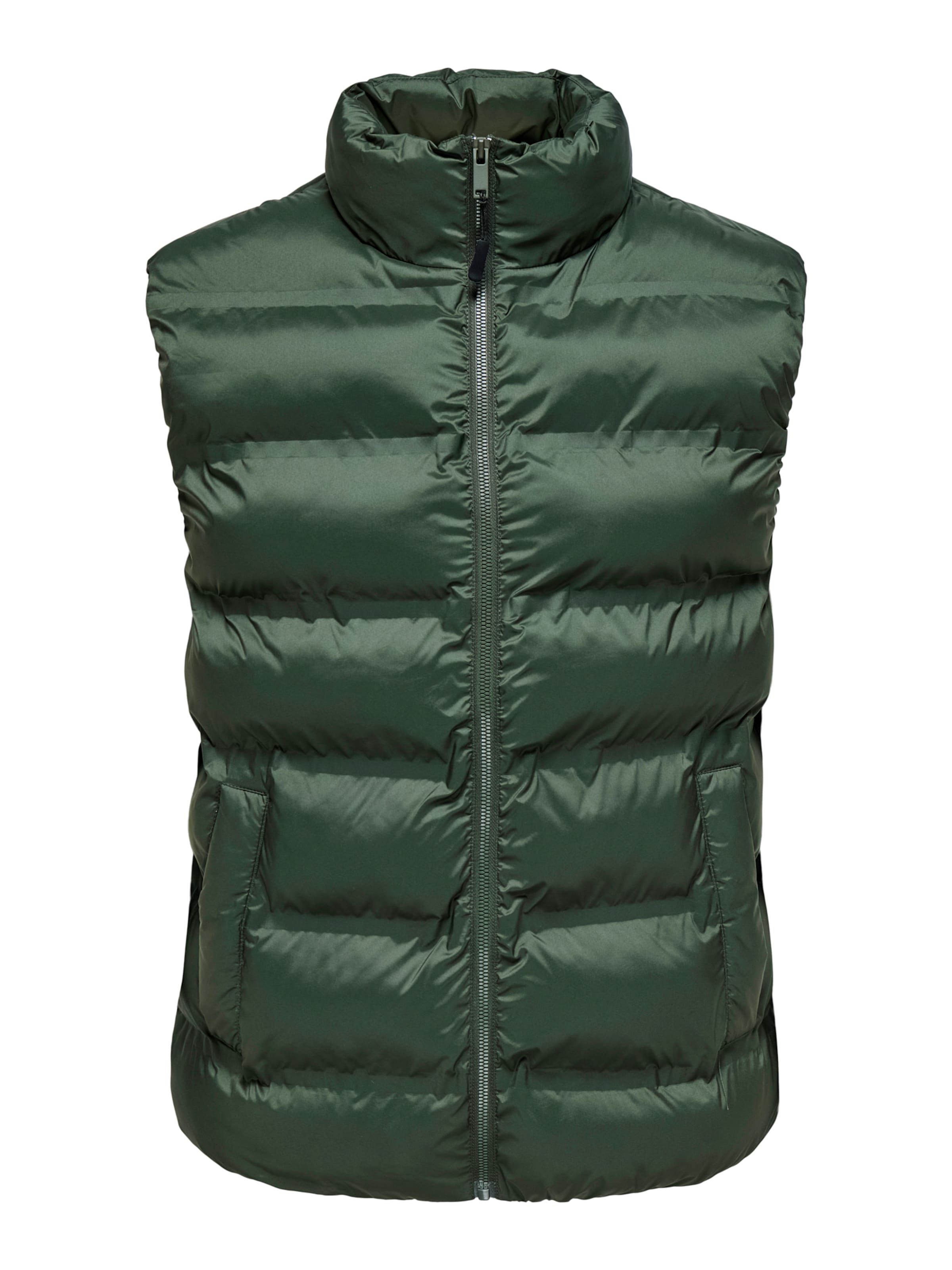 Vestă 'ONSUNION' de la Only & Sons pe verde: față