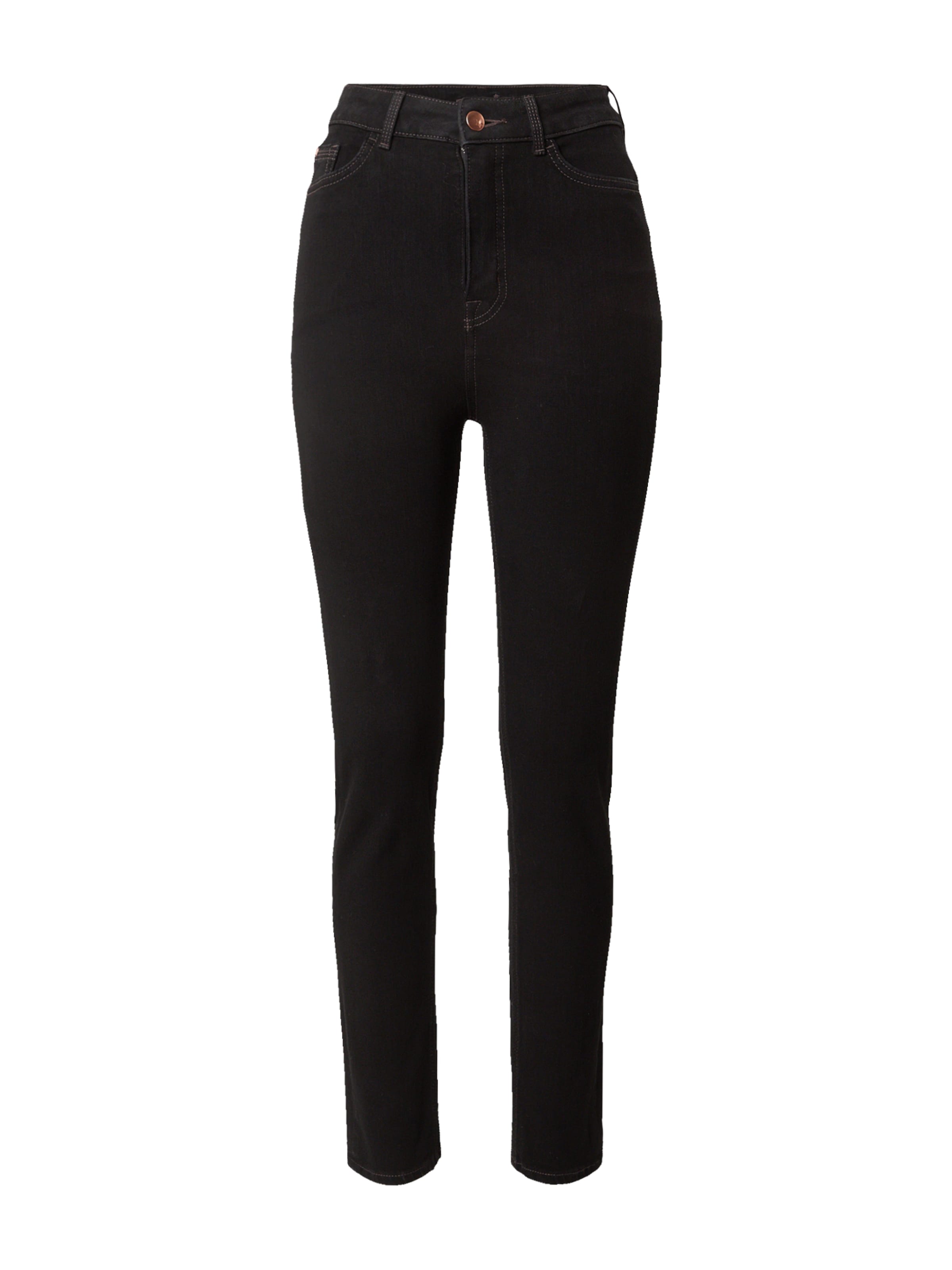 Marks & Spencer Slim fit Jeans in Black: front