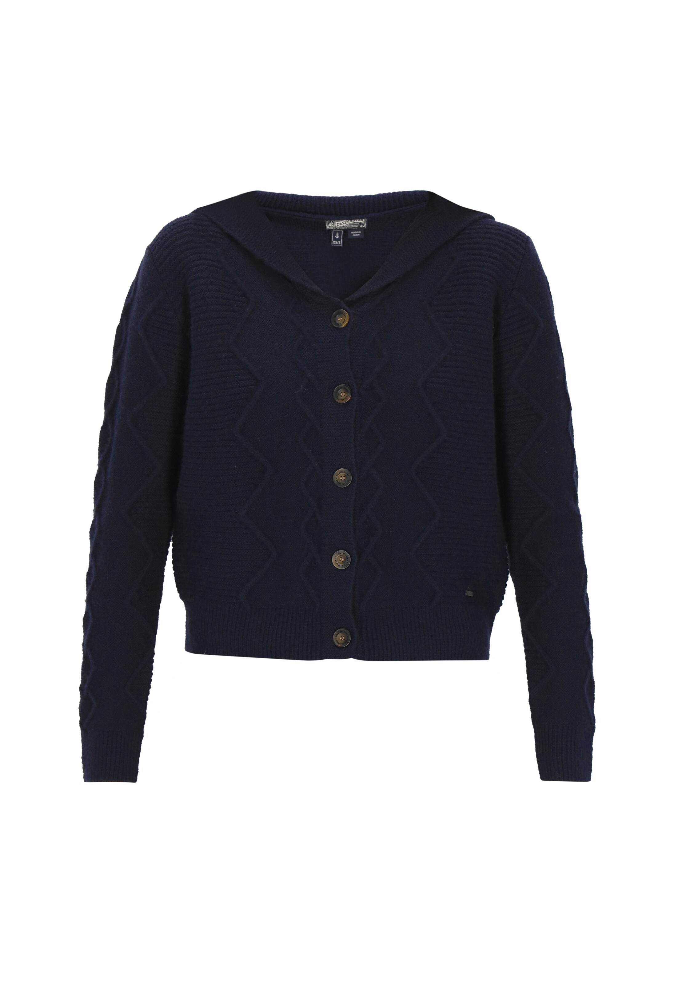 DreiMaster Vintage - Cárdigan en azul: frente