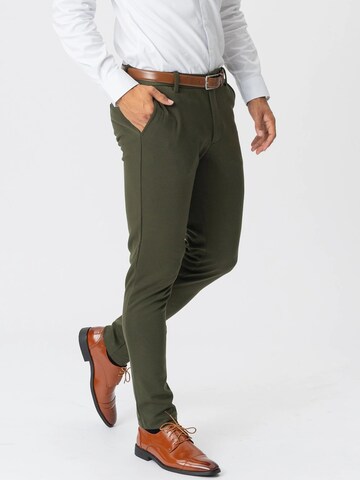 TEESHOPPEN Regular Trousers ' The Original ' in Green
