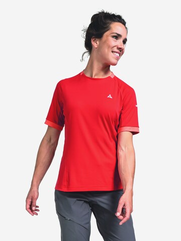 Maglia funzionale 'Rodica' di Schöffel in rosso: frontale