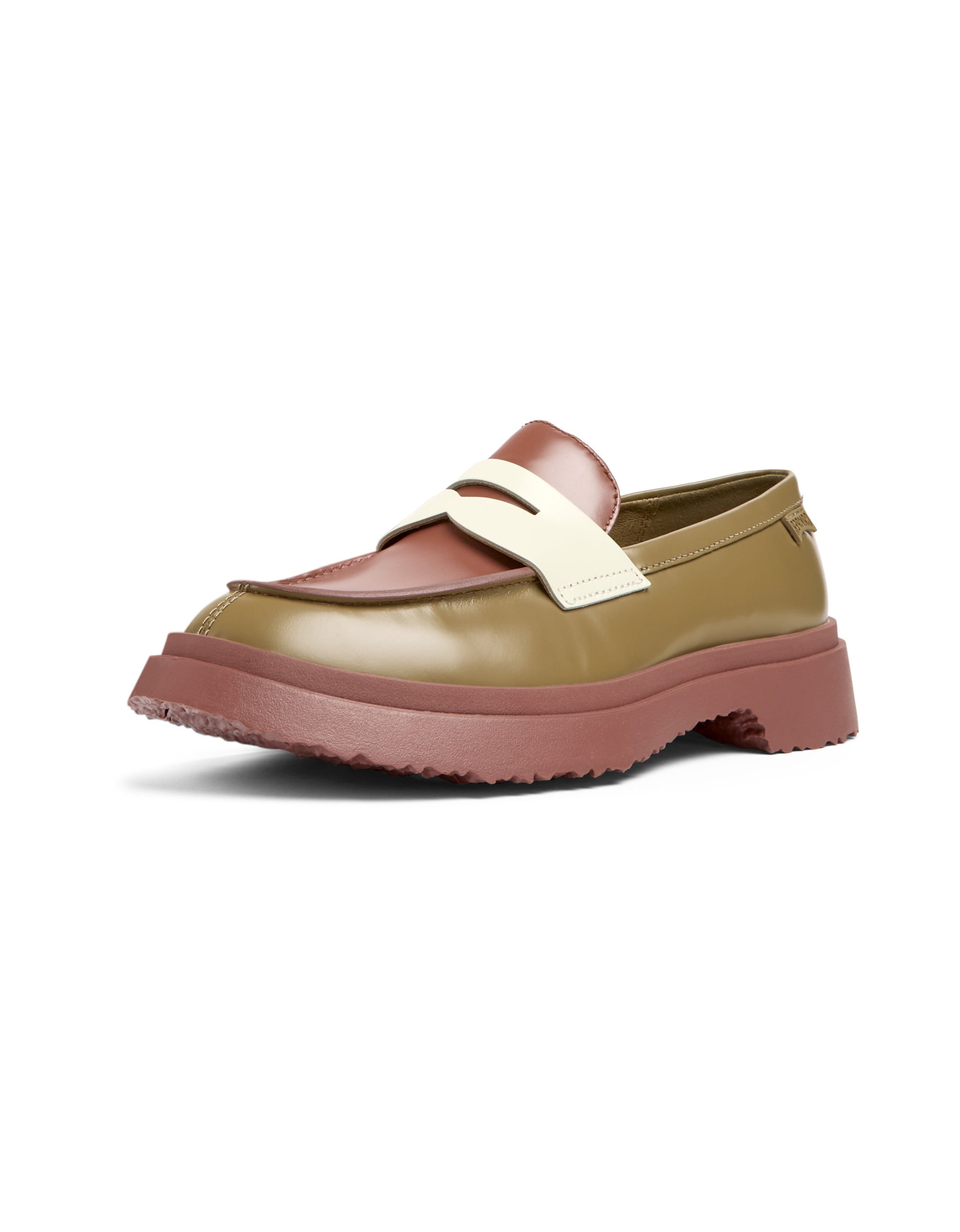 CAMPER Moccasins 'Walden Twins' in Brown: front