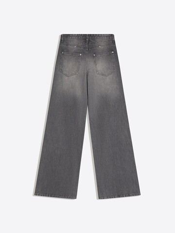 Bershka Baggy Jeans in Grijs