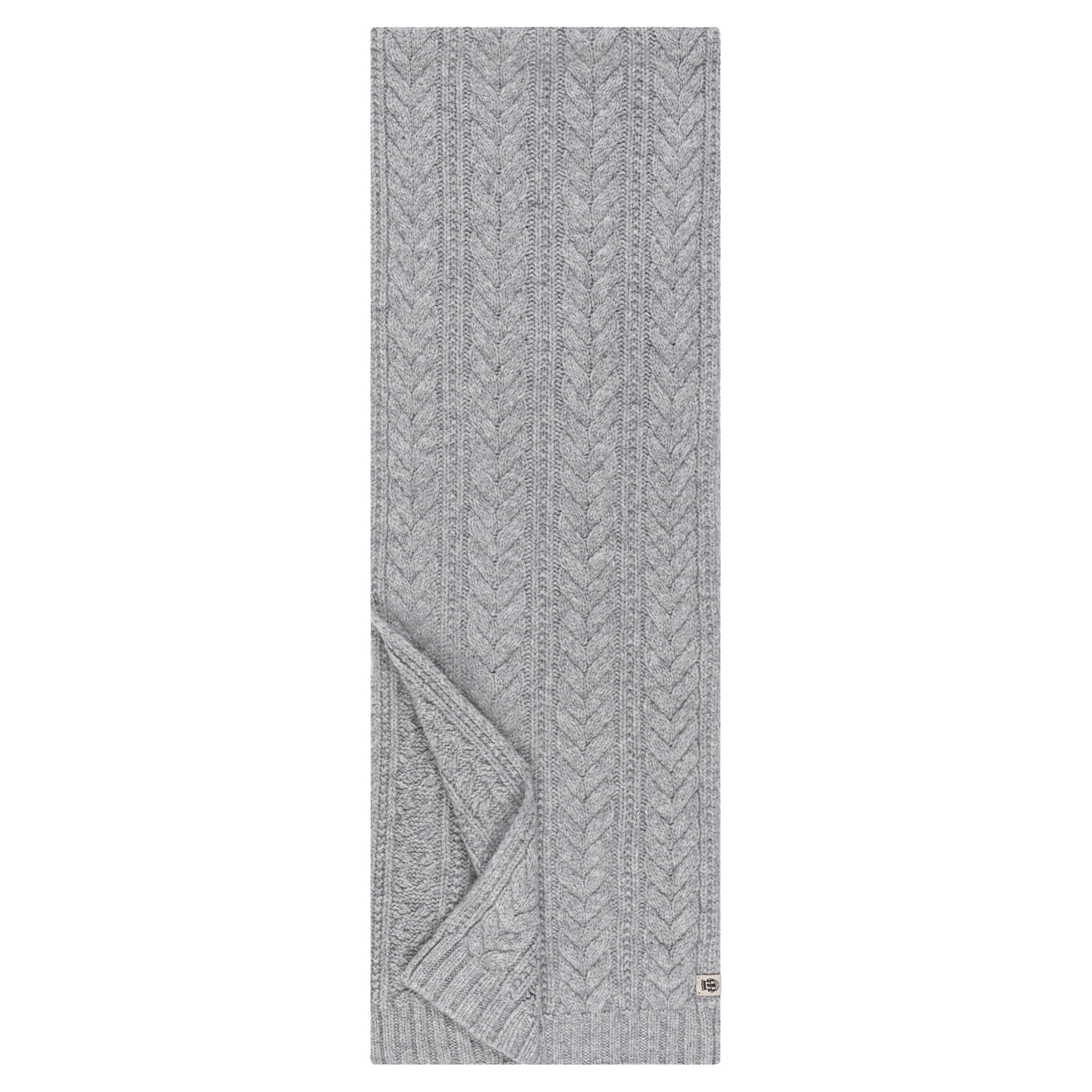 Roeckl Scarf 'CASHMERE TWIST' in Grey: front
