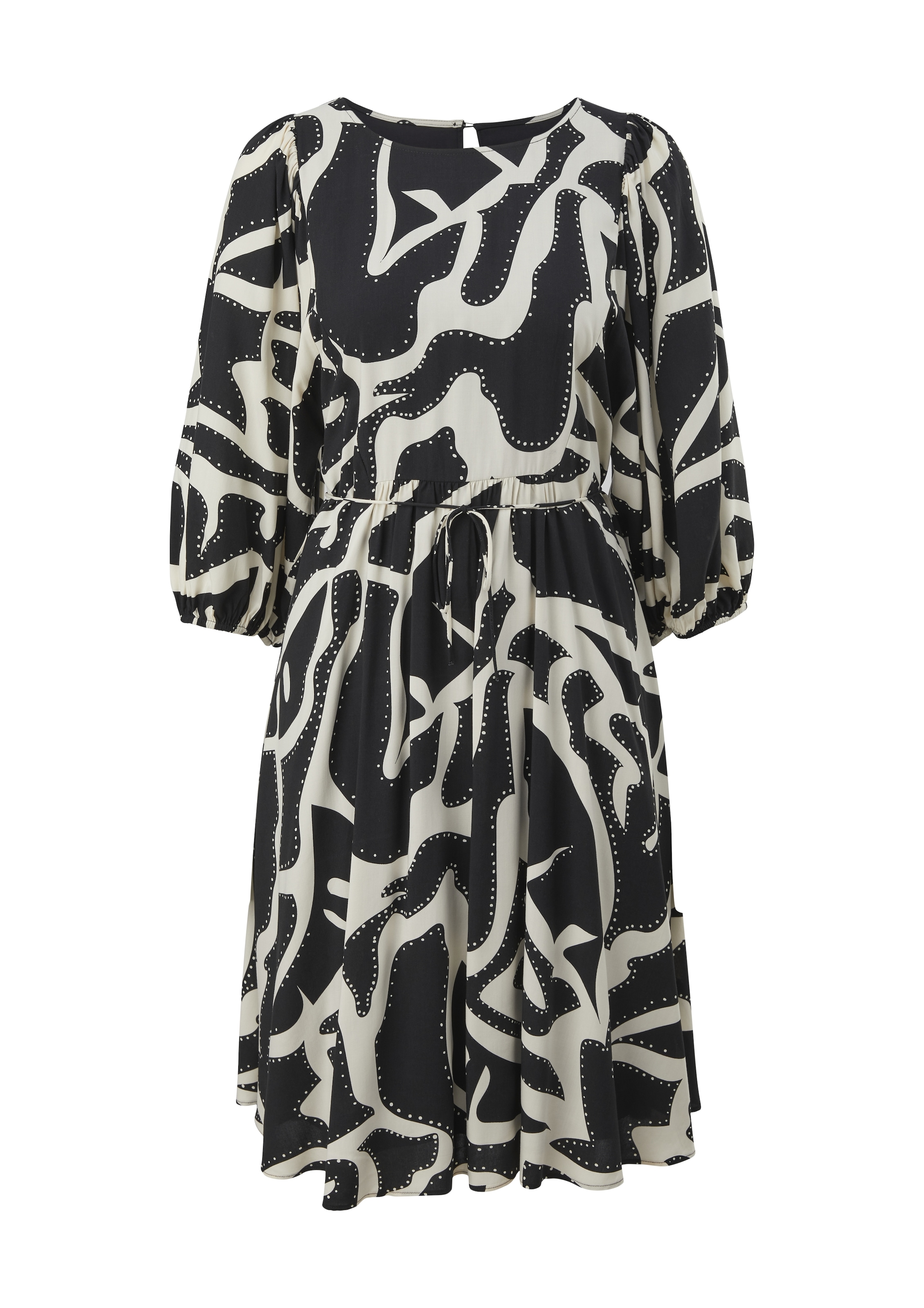 Robe COMMA en noir : devant