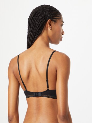 Triangolo Reggiseno 'Happily We Care' di ETAM in nero