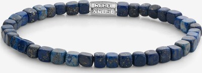 Rebel & Rose Armband in blau / silber, Produktansicht