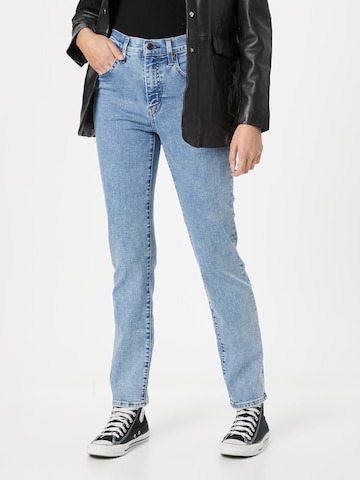 Regular Jean '724 High Rise Straight' LEVI'S ® en bleu : devant