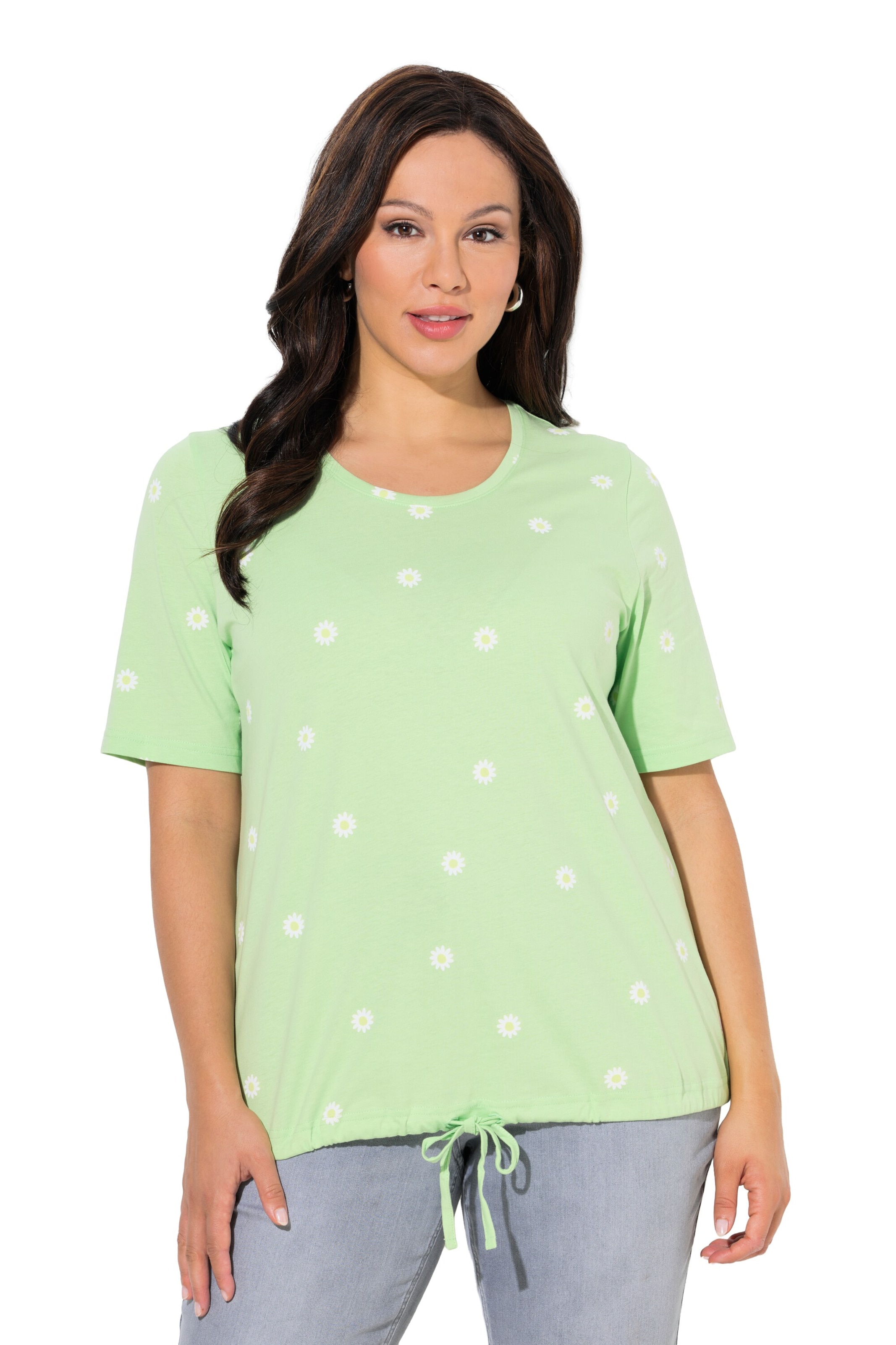 Ulla Popken Shirt in Grün: Vorderseite