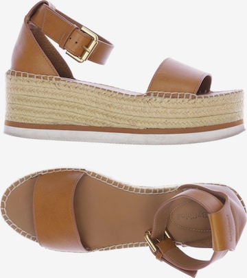 See by Chloé Sandals & High-Heeled Sandals in 41 in Brown: front