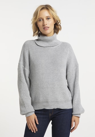 usha BLUE LABEL Pullover in Grau: predná strana