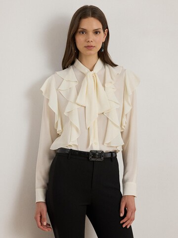 Lauren Ralph Lauren Блузка в Бежевый: спереди