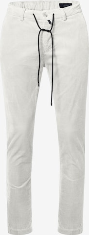 PIERRE CARDIN Tapered Trousers 'Confolens' in Beige: front