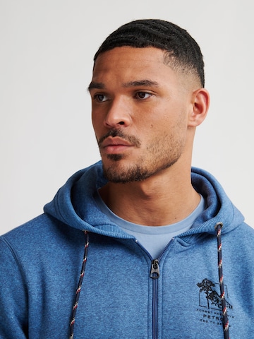 Petrol Industries Sweatjacke in Blau