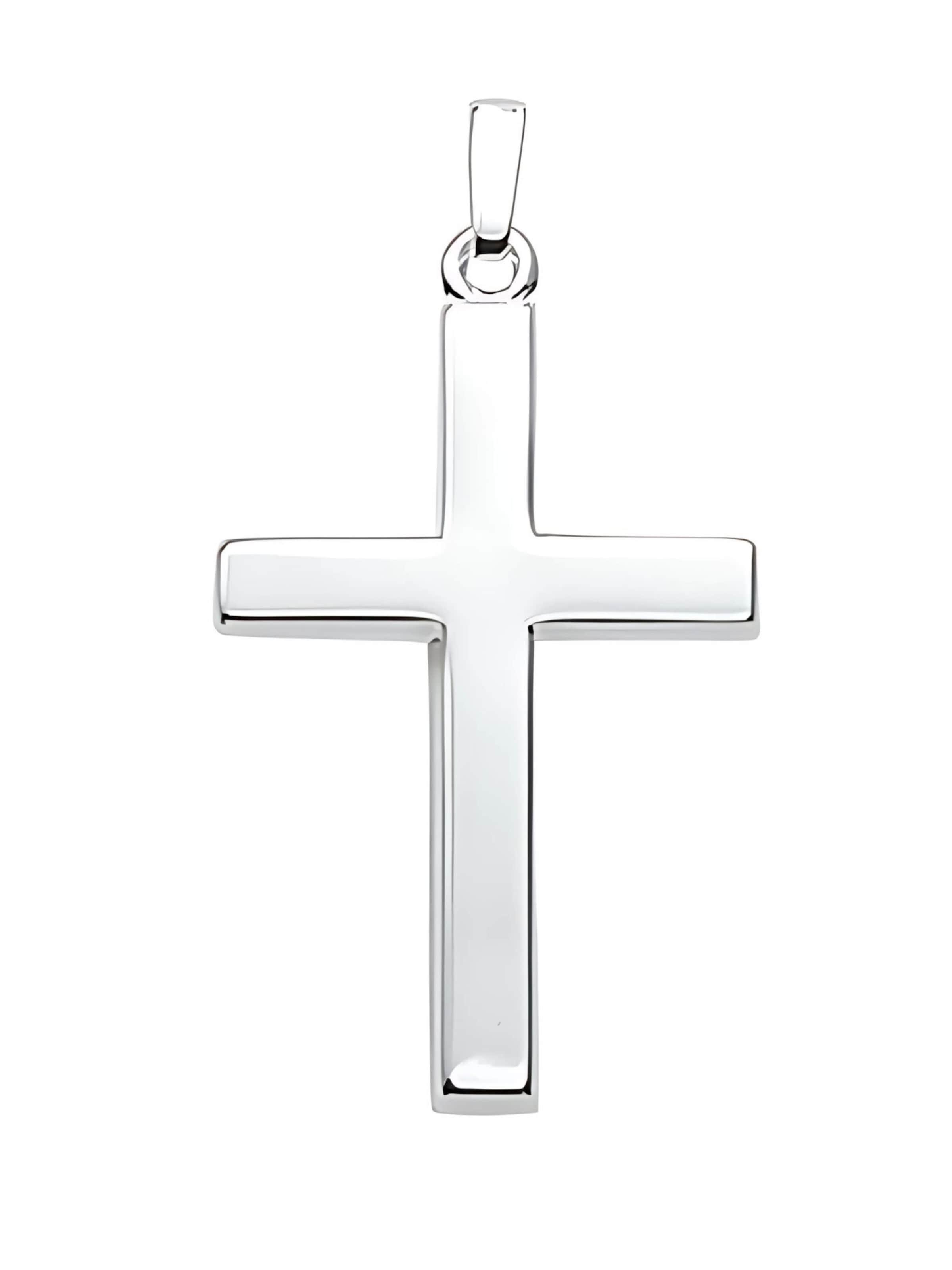 Adelia´s Anhänger 'Kreuz' in Silber: Vorderseite