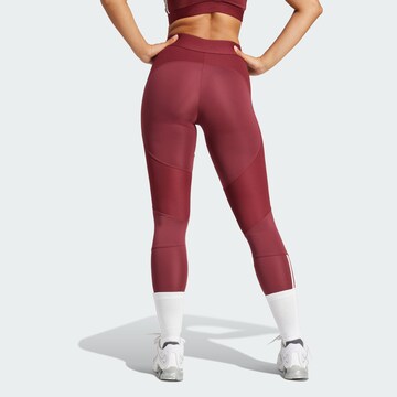 Skinny Pantaloni sportivi 'Hyperglam' di ADIDAS PERFORMANCE in rosso