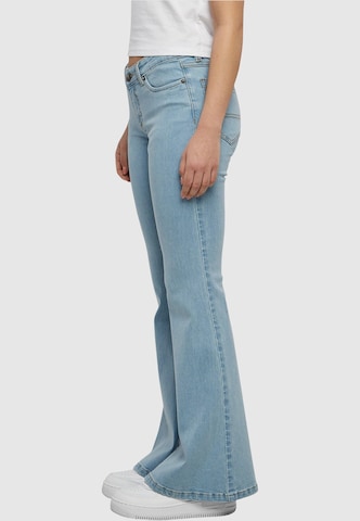 Urban Classics Flared Jeans in Blue