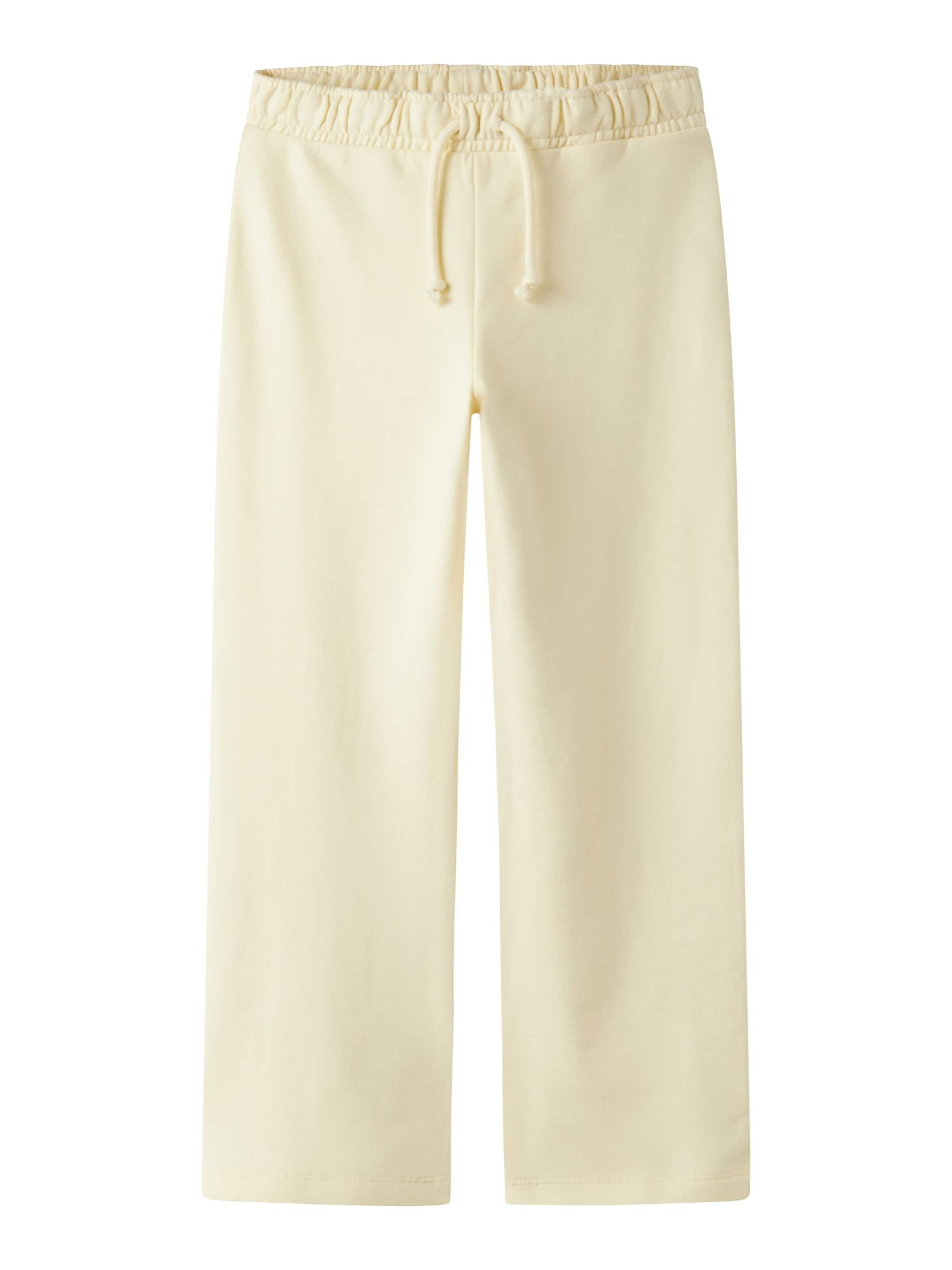 NAME IT Wide Leg Bukser i grøn: forside