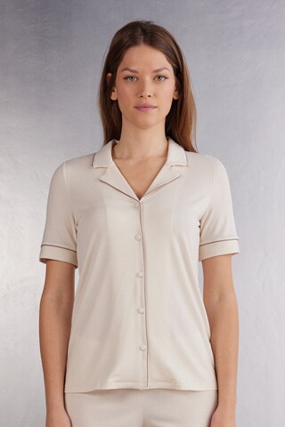 INTIMISSIMI Schlafshirt in Beige: Vorderseite