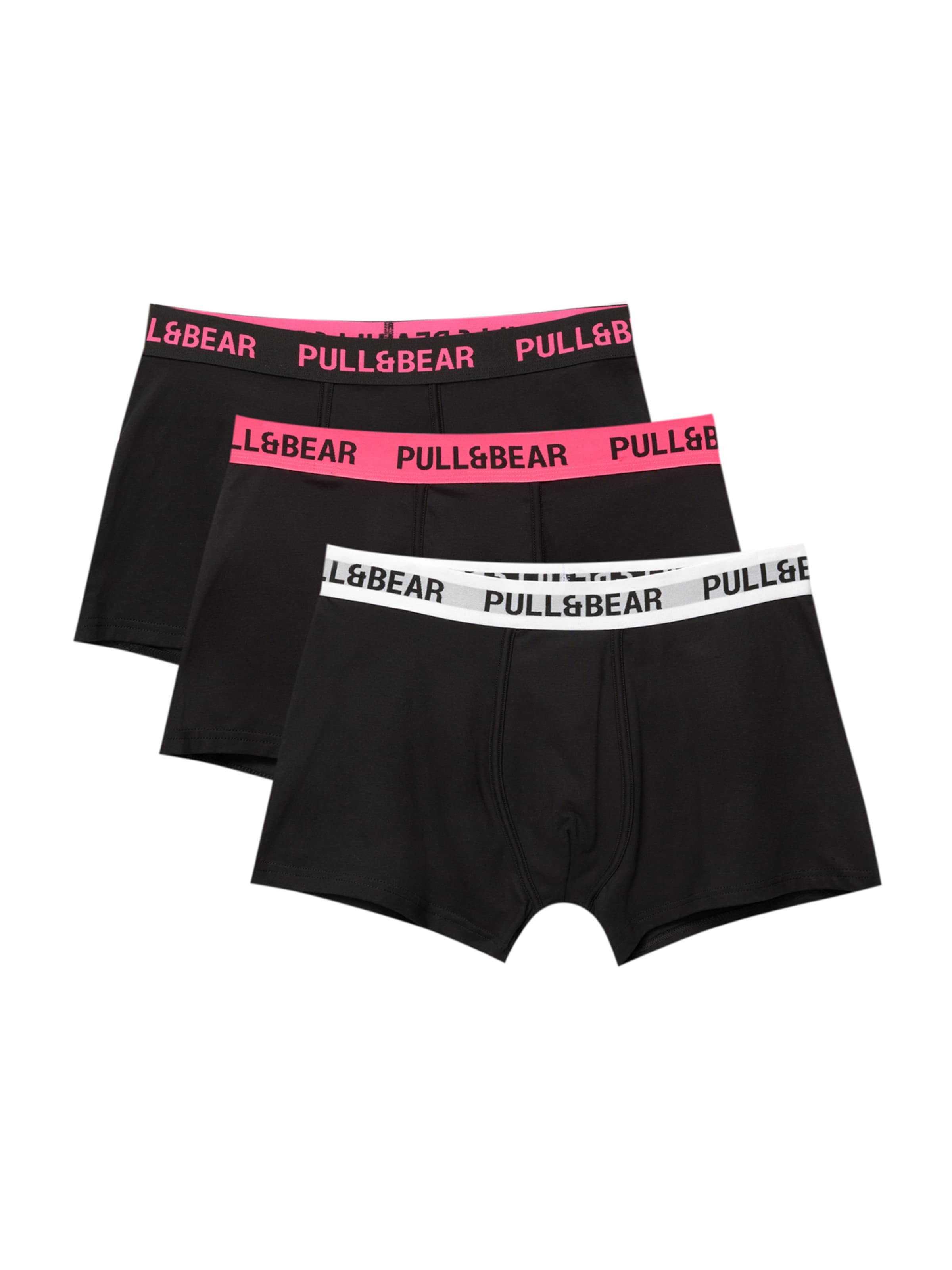 Pull&Bear Boksarice | črna barva: sprednja stran