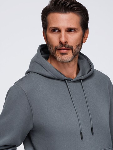 Sweat-shirt Ombre en gris