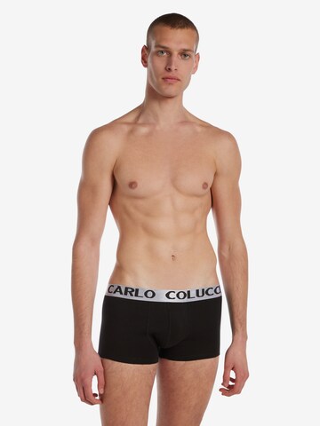 Carlo Colucci Boxer shorts 'Dal Fovo' in Black