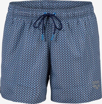 Pantaloncini da bagno 'BEACH SHORT ALLOVER' di ARENA in blu: frontale