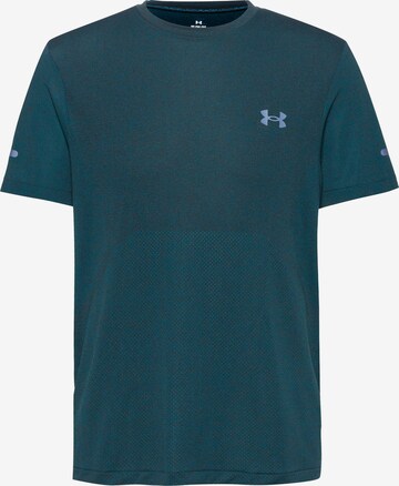 UNDER ARMOUR Performance Shirt 'SEAMLESS STRIDE' in Green: front