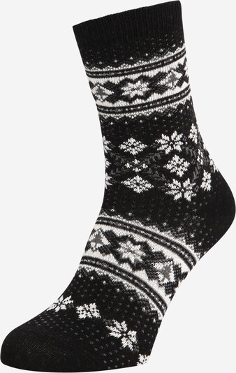 FALKE Socken 'Winter Holiday' in dunkelgrau / schwarz / weiß, Produktansicht